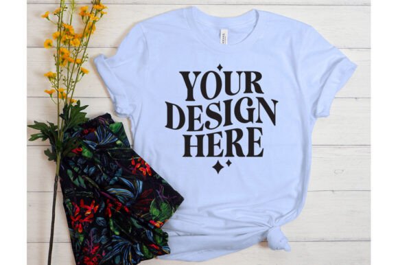 Bella Canvas Baby Blue Mockup: A Designer's Review