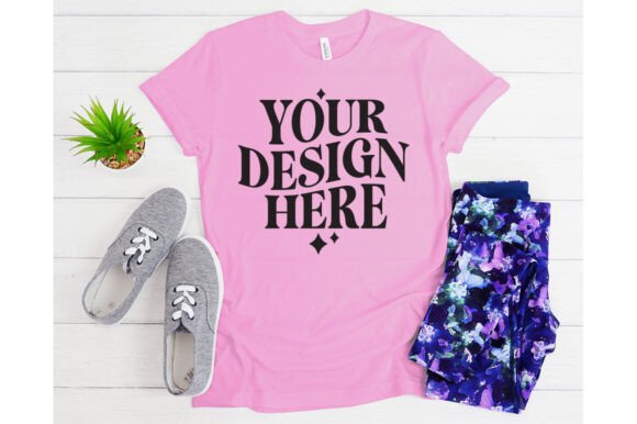 Bella Canvas Dark Lilac Mockup: Premium Graphics for Product Mockups