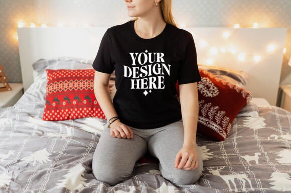 Christmas Bella Canvas 3001 Mockup 36: Essential Graphics