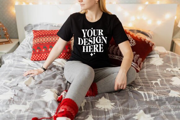 Christmas Bella Canvas 3001 Mockup 37: Essential Graphics
