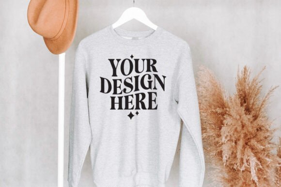 Gildan 18000 Mockup: Premium Graphics for Product Mockups