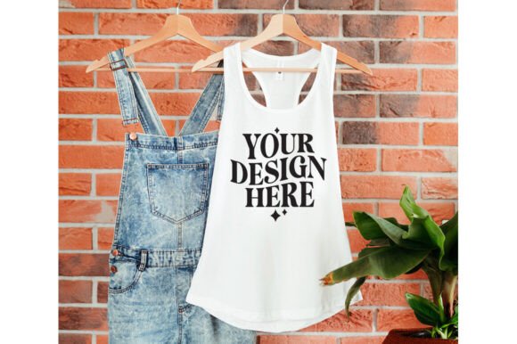 Next Level 1533 White Mockup: Graphics & Product Mockups