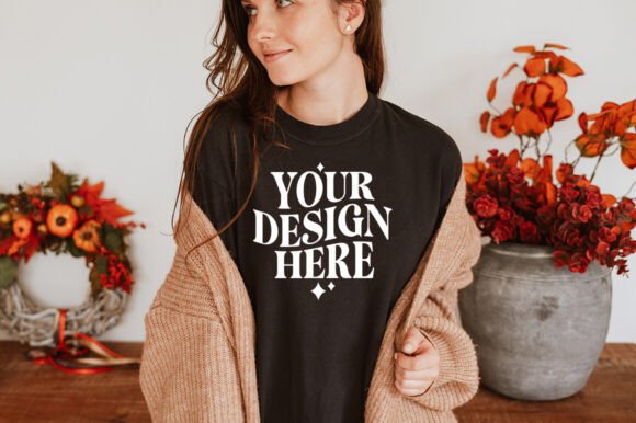 Review: Comfort Colors 1717 Fall Black Mockup for Designers