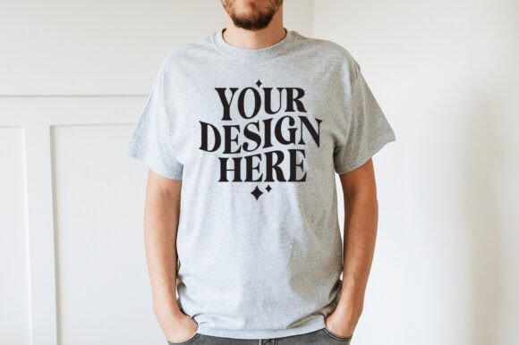 Trendy Gildan 5000 Sport Grey Mockup: Graphics Review